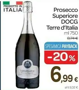 Carrefour Express Prosecco superiore offerta