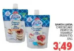 Eté Santa lucia cheesecake perfetta tiramisu perfetto offerta