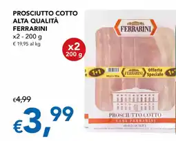 Migross Superstore Prosciutto cotto alta qualità FERRARINI offerta