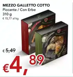 Migross Superstore Mezzo galletto cotto offerta