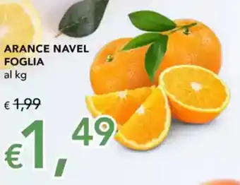 Migross Superstore Arance navel foglia offerta