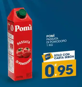 SeBón Supermercati Pomì passata di pomodoro offerta