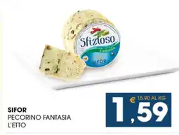 SeBón Supermercati Sifor pecorino fantasia offerta