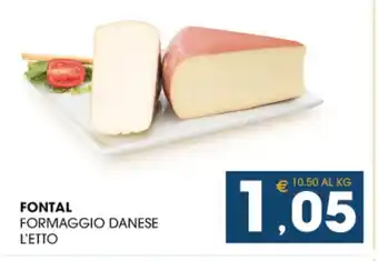 SeBón Supermercati Fontal formaggio danese offerta