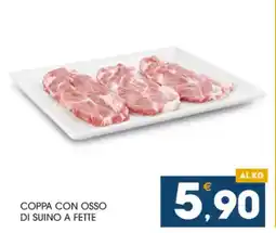 SeBón Supermercati Coppa con osso di suino a fette offerta