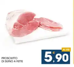 SeBón Supermercati Prosciutto di suino a fette offerta