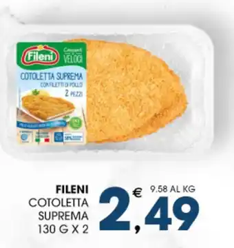 SeBón Supermercati Fileni cotoletta suprema offerta