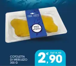 SeBón Supermercati Cotoletta di merluzzo offerta