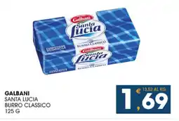 SeBón Supermercati Galbani santa lucia burro classico offerta