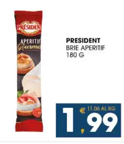 SeBón Supermercati President brie aperitif offerta