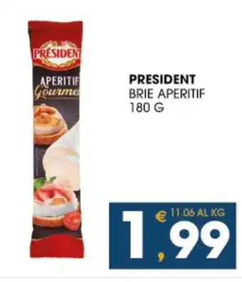 SeBón Supermercati President brie aperitif offerta