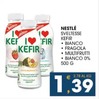 SeBón Supermercati Nestlé sveltesse KEFIR offerta