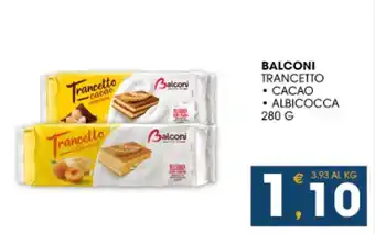 SeBón Supermercati Balconi trancetto offerta