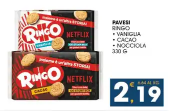 SeBón Supermercati Pavesi ringo offerta