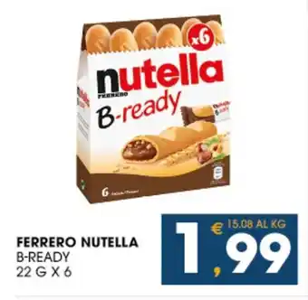 SeBón Supermercati Ferrero nutella b-ready offerta