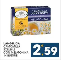 SeBón Supermercati L'angelica camomilla solubile con melatonina offerta