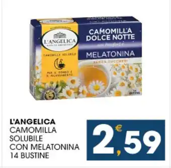 SeBón Supermercati L'angelica camomilla solubile con melatonina offerta