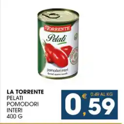 SeBón Supermercati La torrente pelati pomodori interi offerta