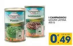 SeBón Supermercati I campagnoli legumi lattina offerta