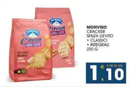 SeBón Supermercati Monviso cracker senza lievito offerta