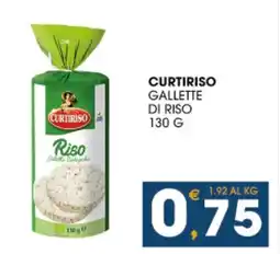 SeBón Supermercati Curtiriso gallette di riso offerta