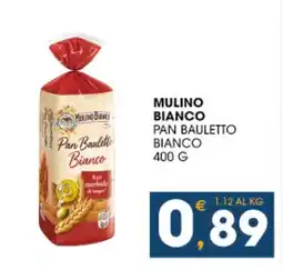 SeBón Supermercati Mulino bianco pan bauletto bianco offerta