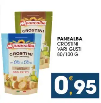 SeBón Supermercati Panealba crostini vari gusti offerta