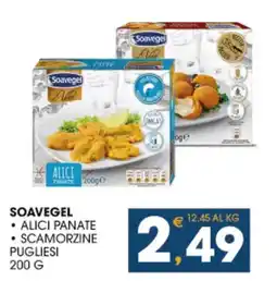 SeBón Supermercati Soavegel alici panate scamorzine pugliesi offerta