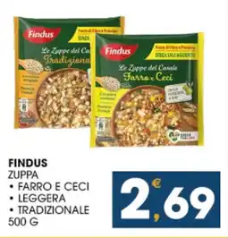 SeBón Supermercati Findus zuppa offerta