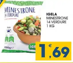 SeBón Supermercati Igela minestrone 14 verdure offerta