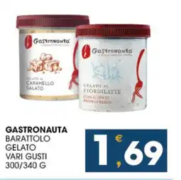 SeBón Supermercati Gastronauta barattolo gelato vari gusti offerta