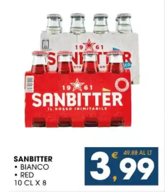 SeBón Supermercati Sanbitter bianco - red offerta