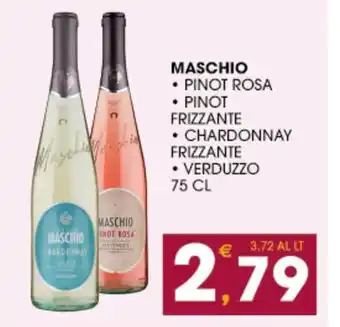 SeBón Supermercati Maschio pinot rosa - pinot frizzante offerta