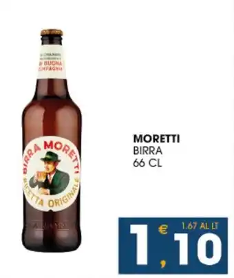 SeBón Supermercati Moretti birra offerta