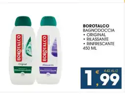 SeBón Supermercati Borotalco bagnodoccia offerta