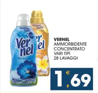 SeBón Supermercati Vernel ammorbidente concentrato vari tipi offerta