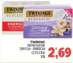 Eté Twining benessere difesa - energia coccole x18 offerta