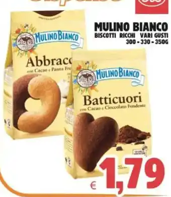 Eté Mulino bianco biscotti ricchi vari gusti offerta