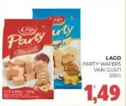 Eté Lago party wafers vari gusti offerta