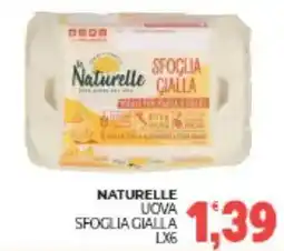 Eté Naturelle uova sfoglia gialla lx6 offerta