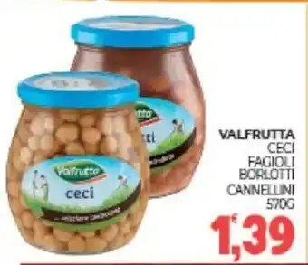 Eté Valfrutta ceci fagioli borlotti cannellini offerta