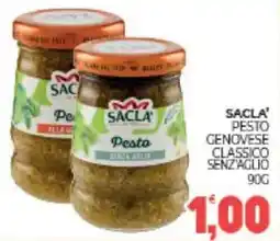 Eté Sacla' pesto genovese classico senz'aglio offerta