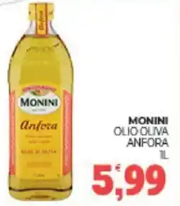 Eté Monini olio oliva anfora offerta