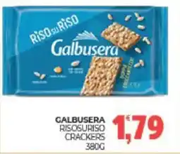 Eté Galbusera risosuriso crackers offerta