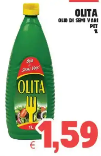 Eté Olita olio di semi vari pet 1L offerta