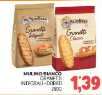 Eté Mulino bianco granetti integrali dorati offerta