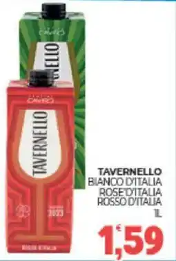 Eté Tavernello bianco d'italia rose d'italia rosso d'italia offerta