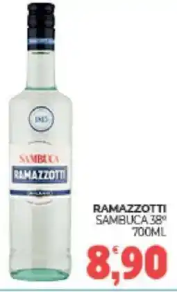 Eté Ramazzotti sambuca 38° offerta