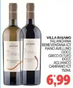 Eté Villa raiano falanghina beneventana igt fiano avellino docg greco di tufo doog aglianico campano igt offerta