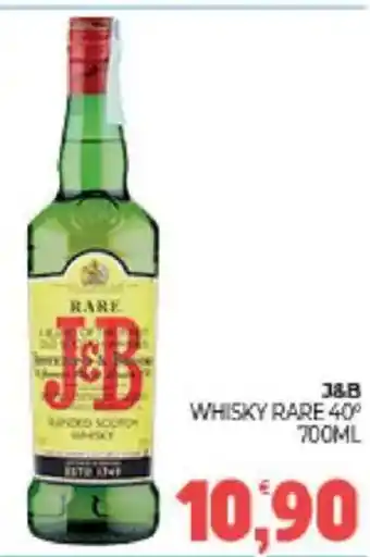 Eté J&b whisky rare 40° offerta